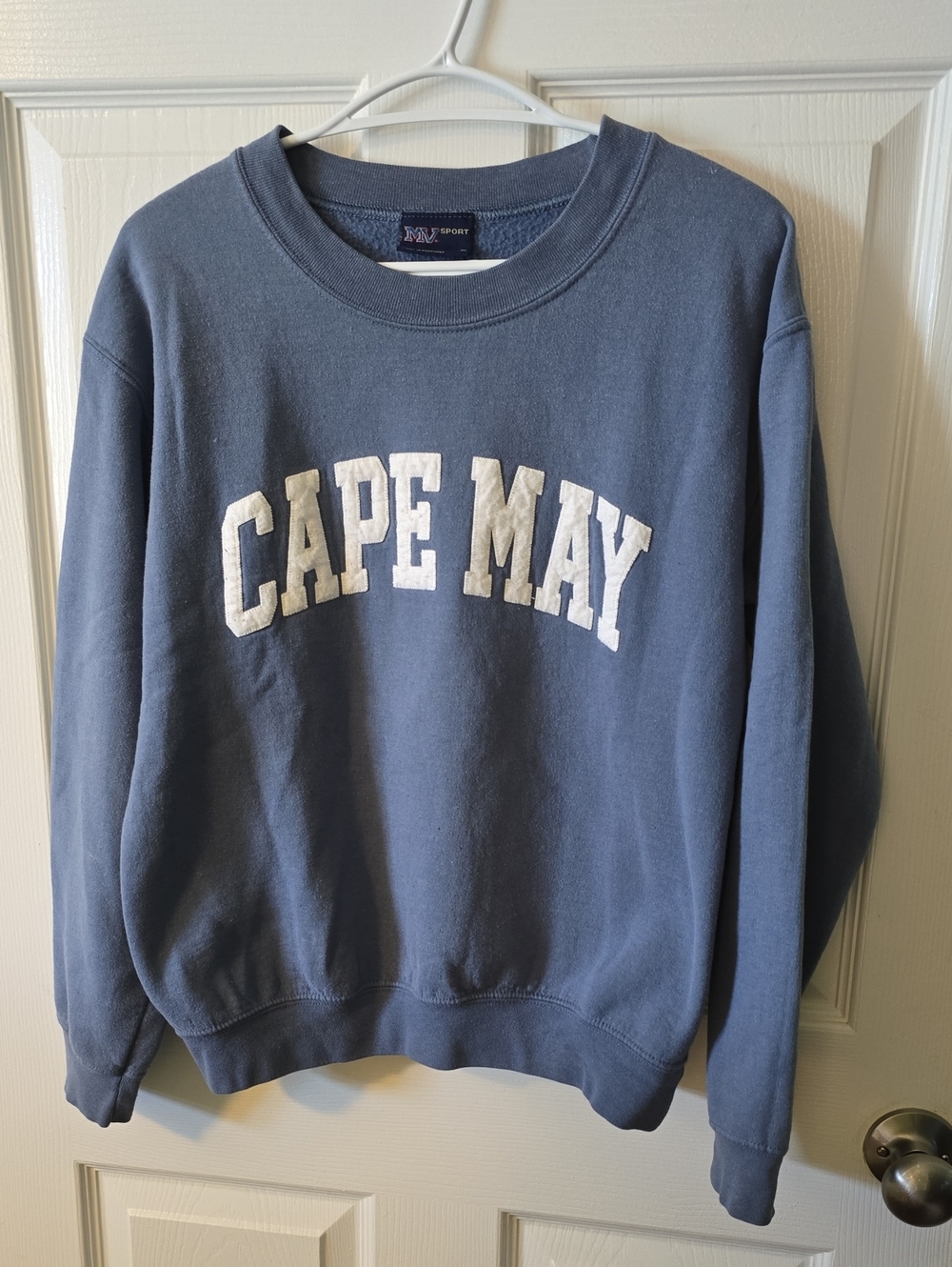 Blue Crewneck Sweatshirt Cape May